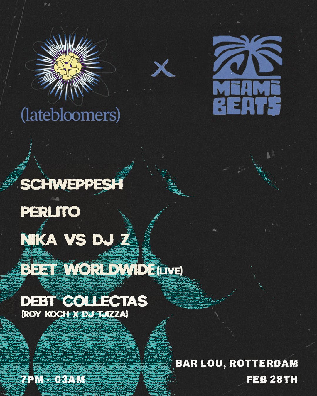 Latebloomers x Miami Beat$